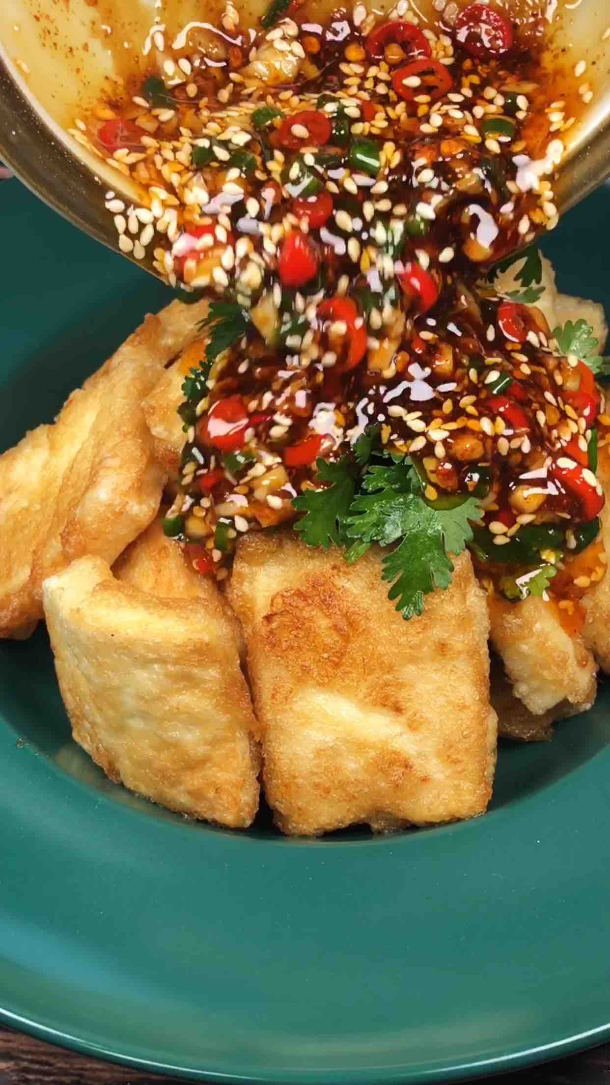 0失敗的開(kāi)胃小菜，香辣豆腐的做法-香辣味拌菜譜