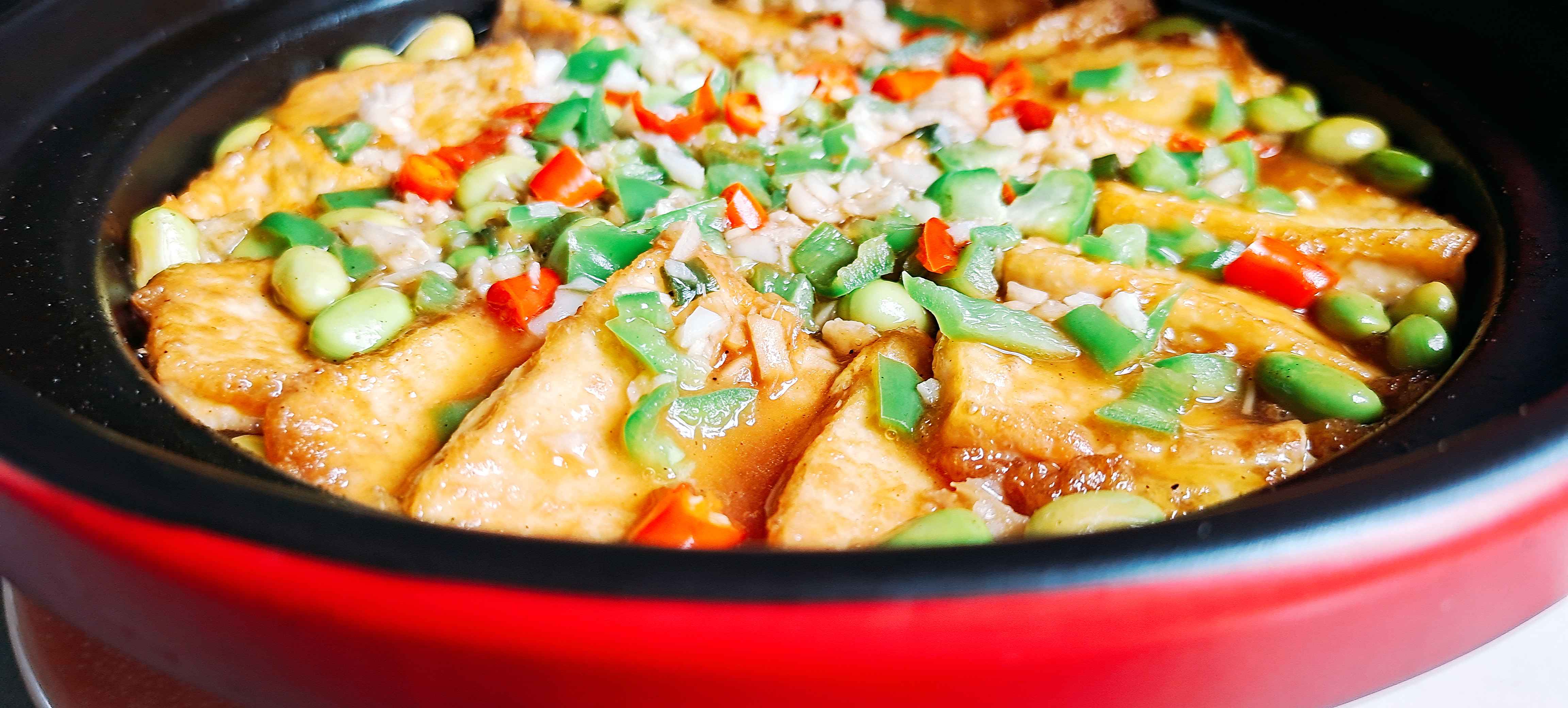 秋冬這樣吃豆腐，暖身又下飯…金針豆腐煲的做法-咸鮮味煲菜譜