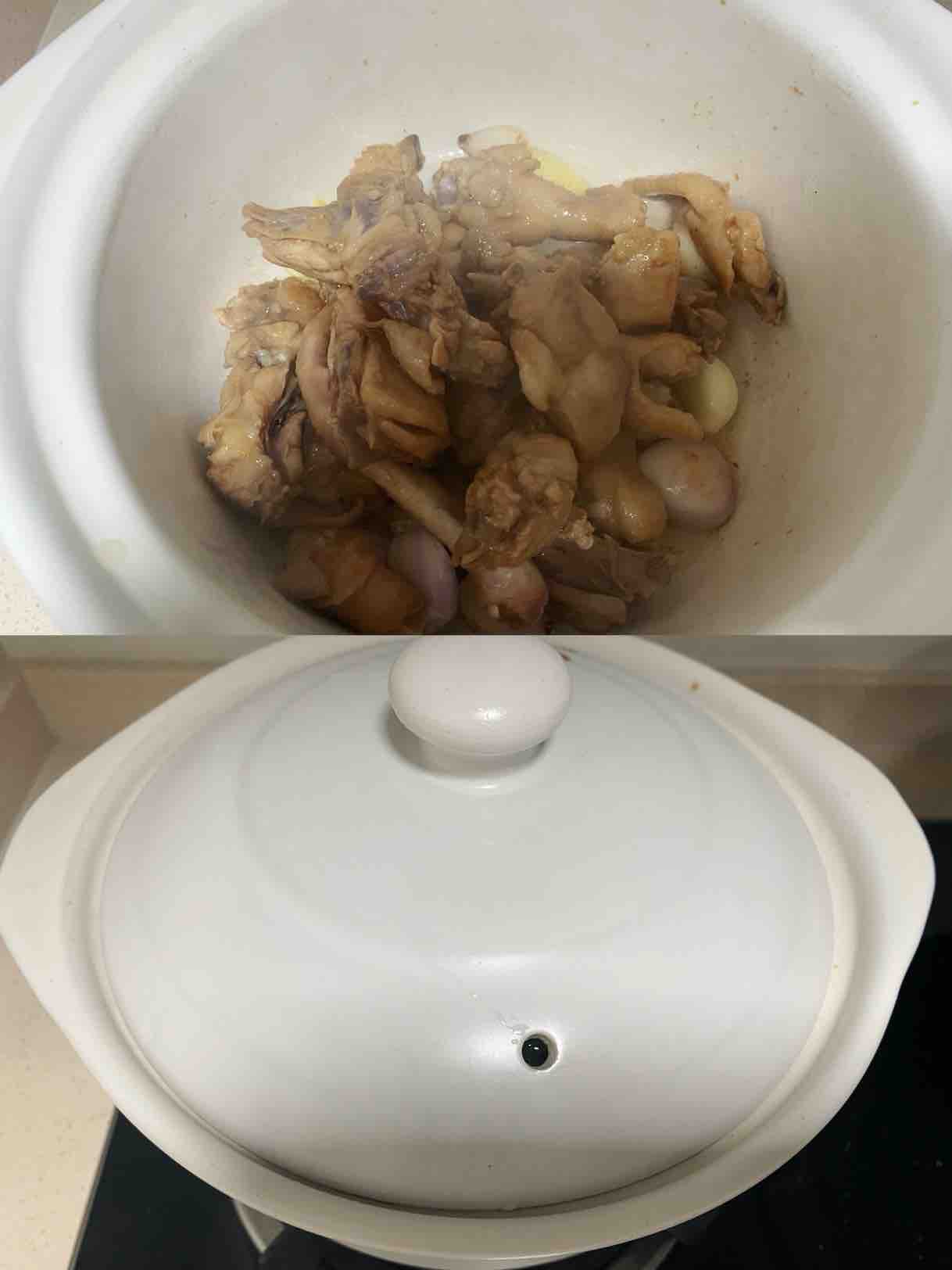 海鮮雞煲的做法-咸鮮味燜菜譜