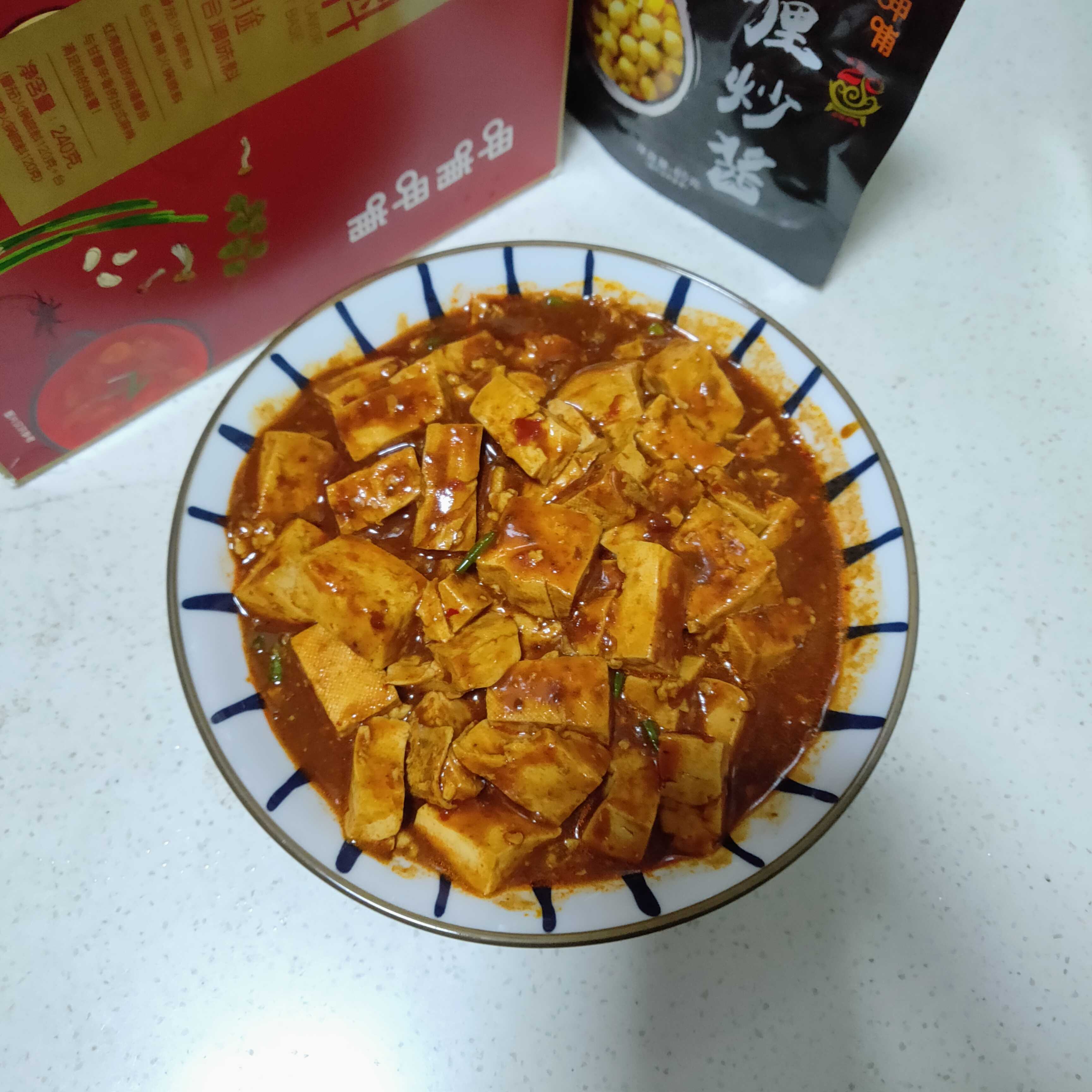 麻婆豆腐的做法-家常味炒菜譜
