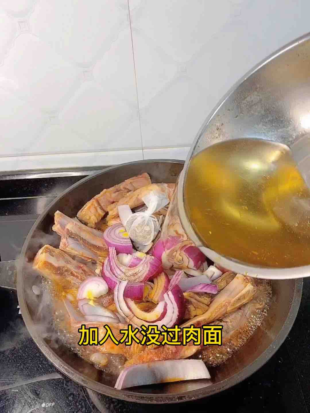 年菜大咖，3斤爆香紅燒的做法-家常味燉菜譜