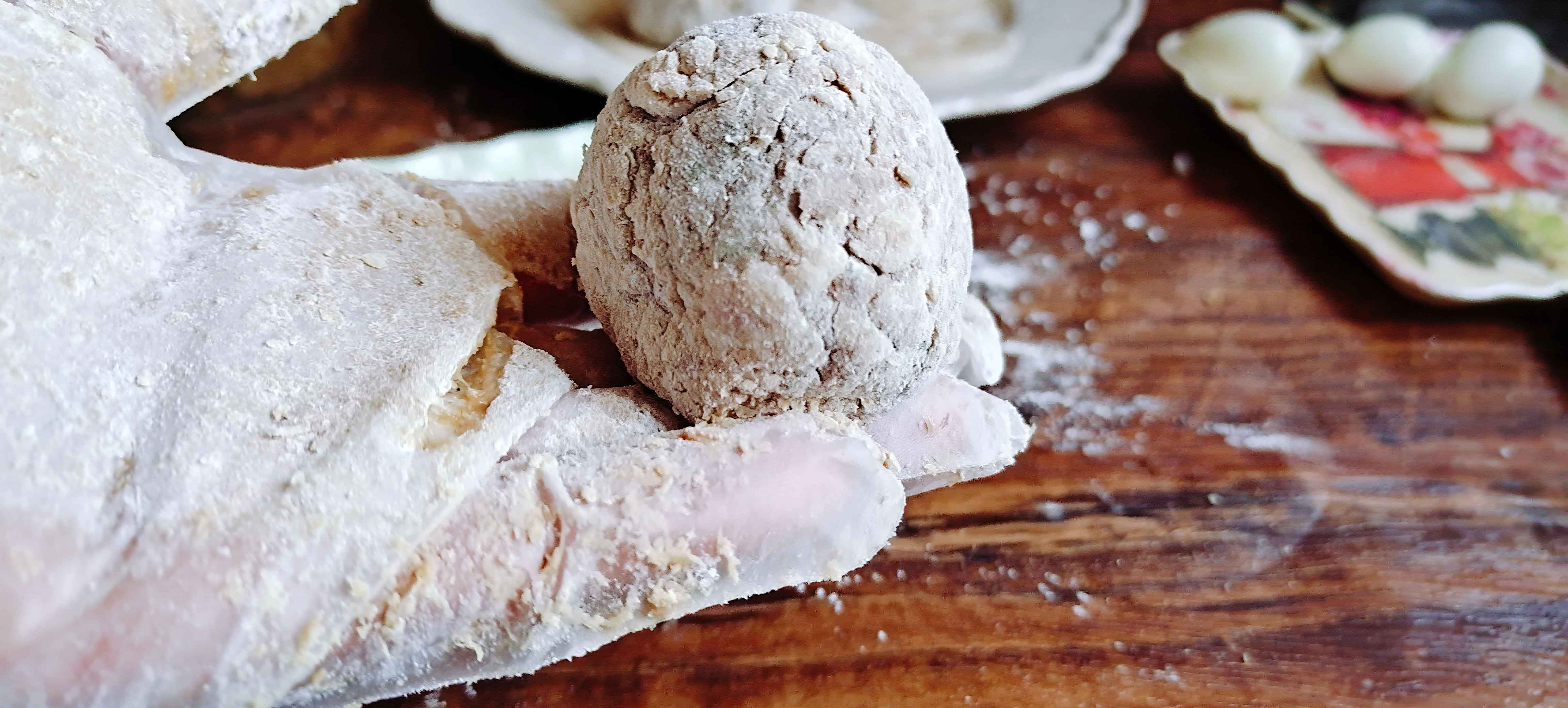 學會花樣肉圓做法，春節餐桌讓你倍有面兒~糖醋鴛鴦蛋的做法-酸甜味蒸菜譜