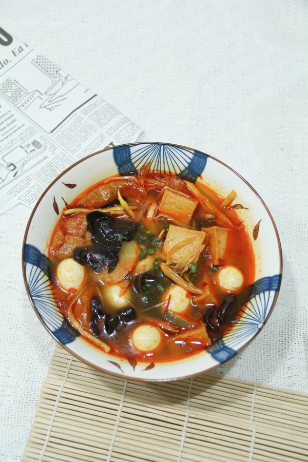 一碗麻辣燙，麻辣鮮香的做法-麻辣味煮菜譜