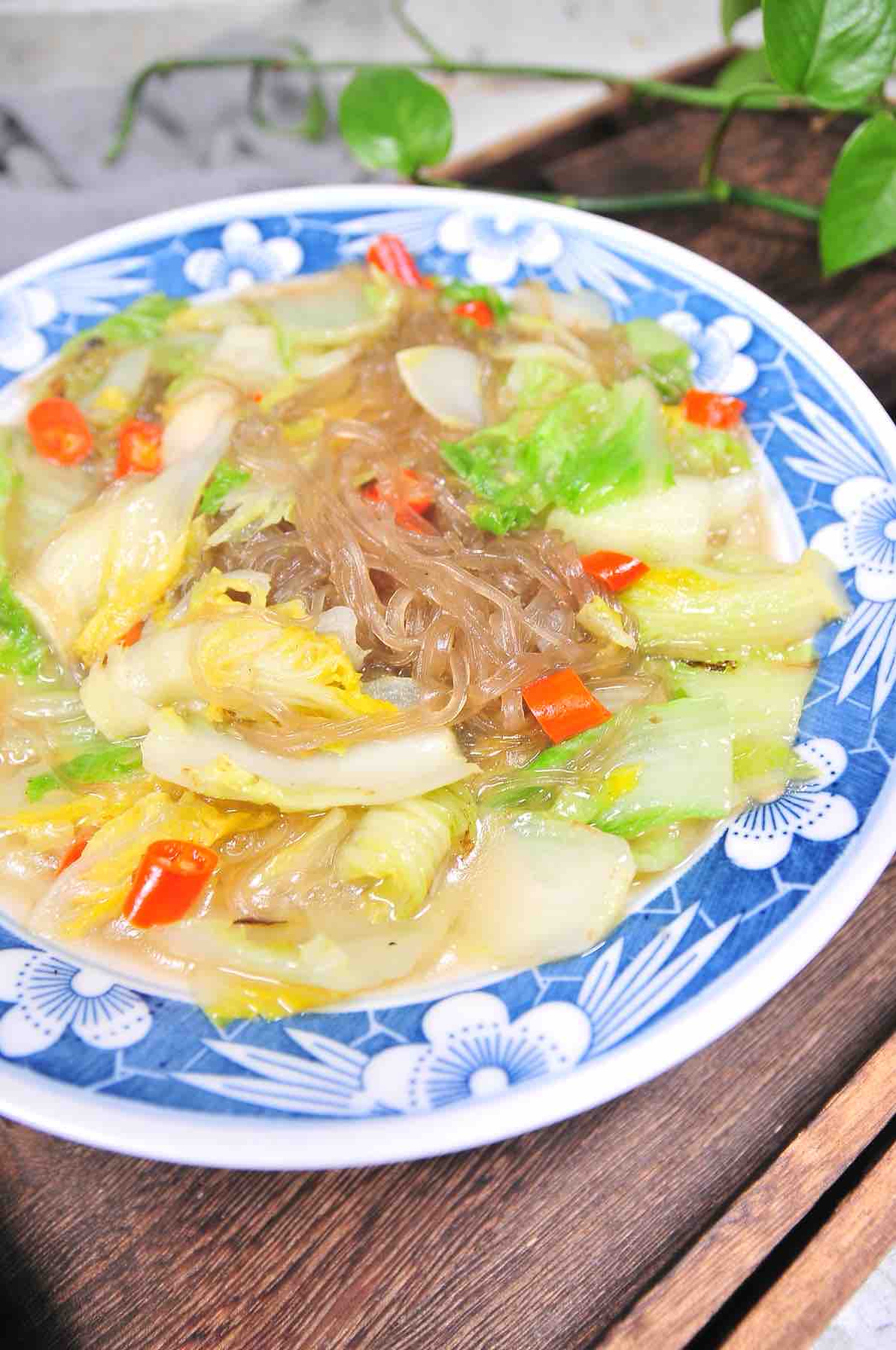 大白菜粉絲的做法-家常味燒菜譜-易網健康養生網 大白菜粉絲的做法-家常味燒菜譜