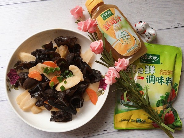 時蔬界的經典黑白配,山藥炒木耳的做法-家常味炒菜譜-易網健康養生網 時蔬界的經典黑白配,山藥炒木耳的做法-家常味炒菜譜