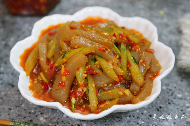 剁椒炒魔芋豆腐的做法-酸辣味炒菜譜