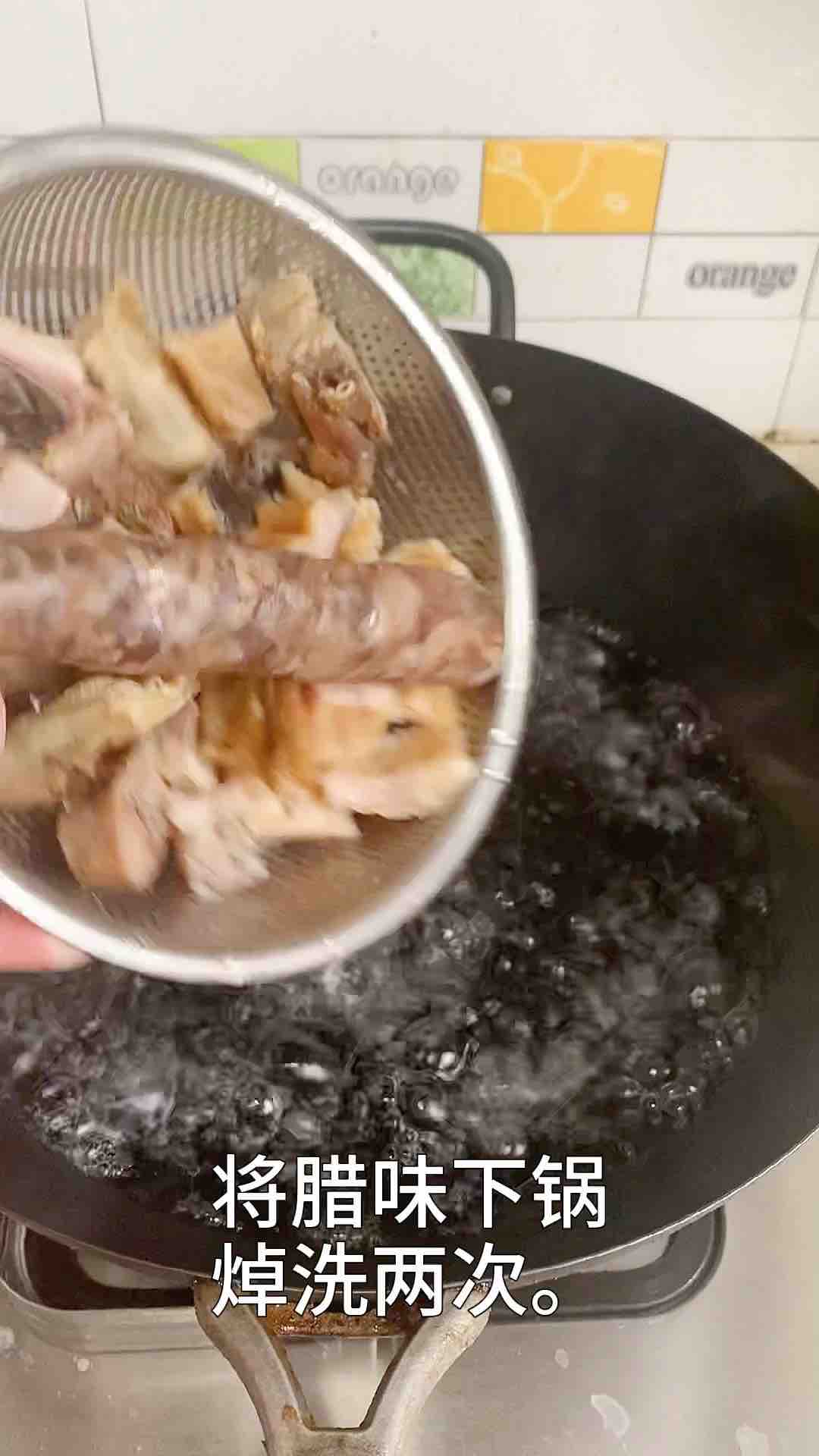 臘味合蒸老家專屬的年味，娃爸邊吃邊感慨的做法-家常味蒸菜譜