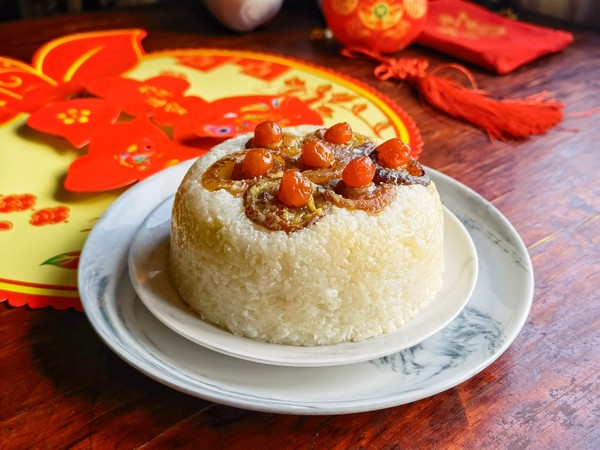 櫻桃夾沙肉的做法-甜味蒸菜譜