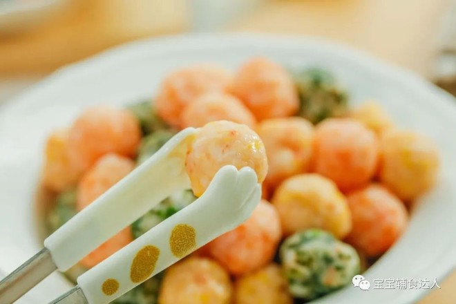 彩蔬蝦球【寶寶輔食】的做法-家常味煮菜譜-易網健康養生網 彩蔬蝦球【寶寶輔食】的做法-家常味煮菜譜