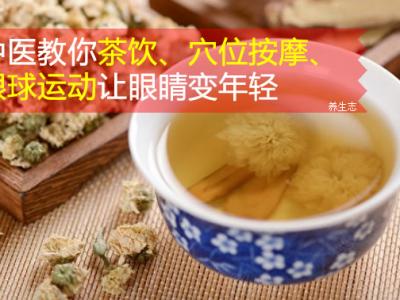 中醫(yī)教你茶飲、穴位按摩、眼球運(yùn)動(dòng)讓眼睛變年輕